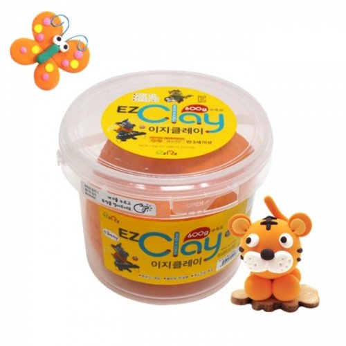 글로벌이지 이지클레이 600g 주황