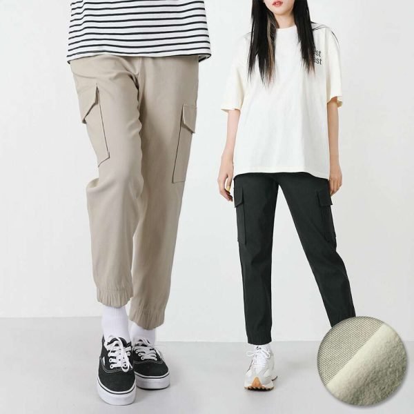 벤티브 기모여자 하이스판조거 M~4XL 캐주얼 극강스판팬츠